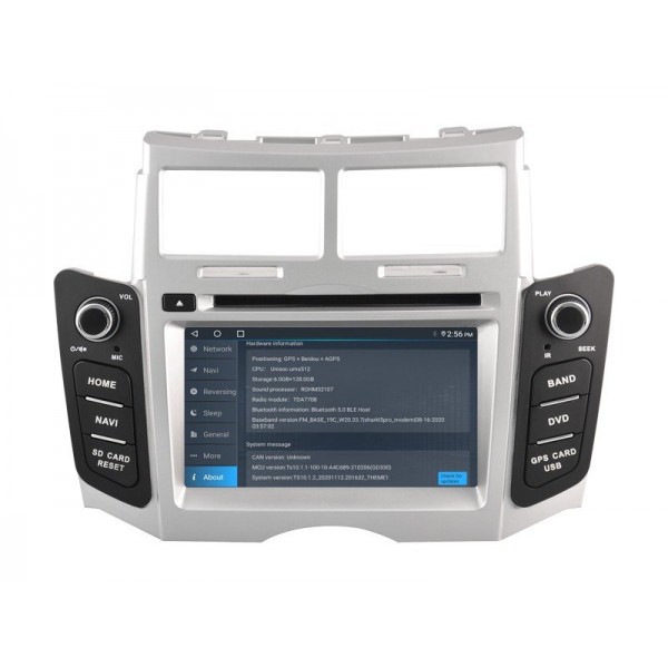 Radio pantalla específica Toyota Yaris GPS Android 13 TR2746