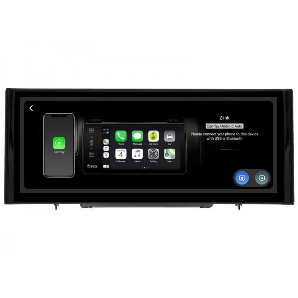 Pantalla ultra fina 12.3" GPS AUDI A1 2012 - 2018 Android 13 4G LTE TR3950