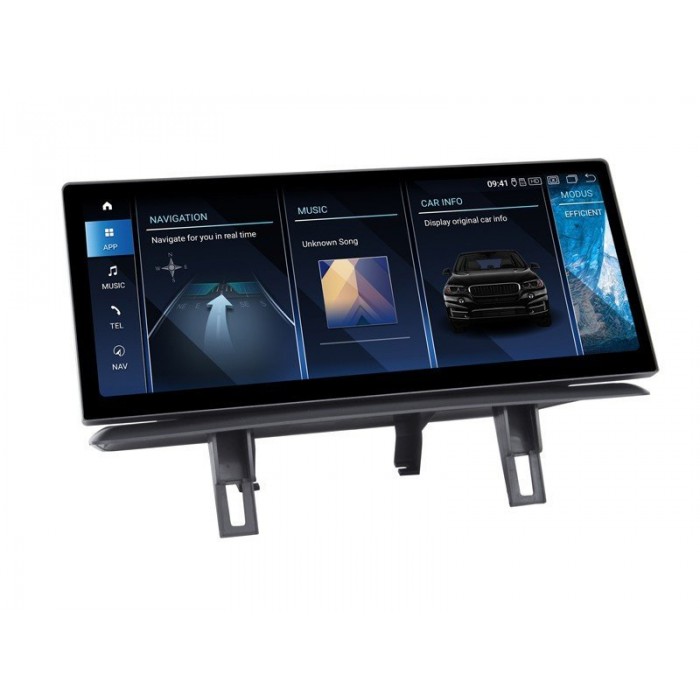 Head unit ultra thin screen 12.3" GPS BMW E81 E82 E87 E88 2006 - 2012 Android 13 TR3958