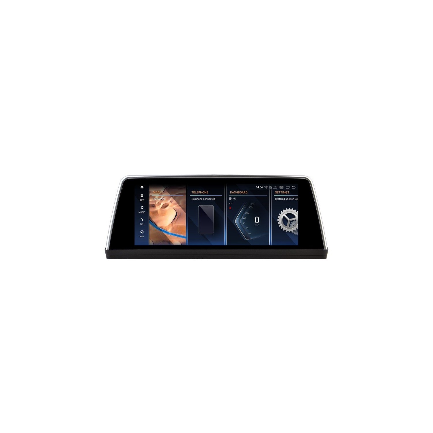 Head unit ultra thin screen 12.3" GPS BMW E90 2005 - 2013 Android 13 TR3959