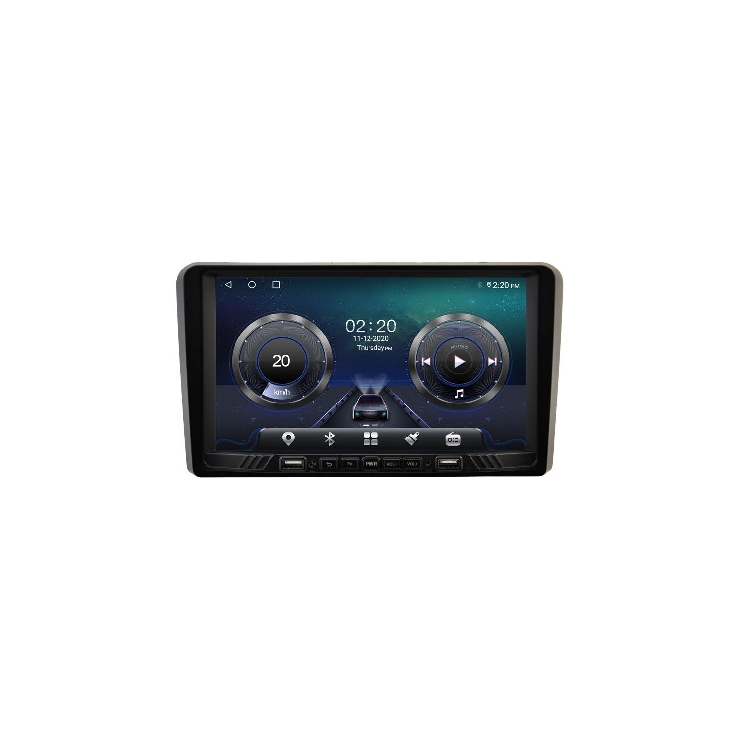 Radio head unit GPS Audi A3 8P 2003 - 2012, ANDROID 14 TR3960