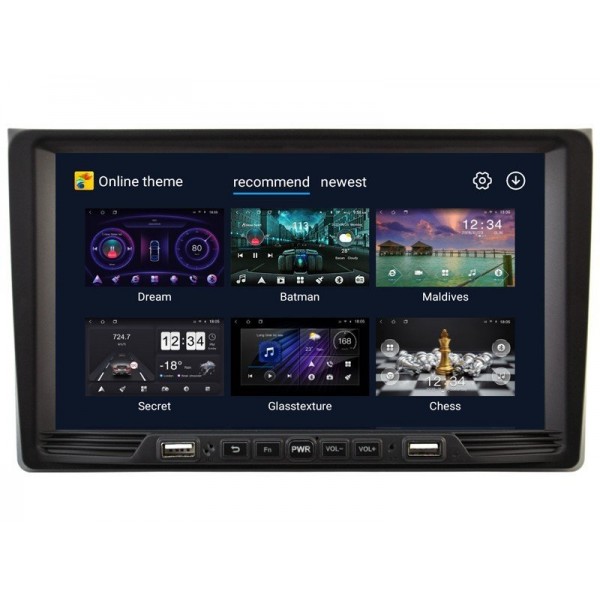 Navegador GPS Audi A4 8H 2002 - 2008 ANDROID 14 TR4001