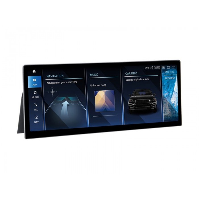Head unit ultra thin screen 12.3" GPS  Android BMW 5 series E60 2004 - 2010 TR3961
