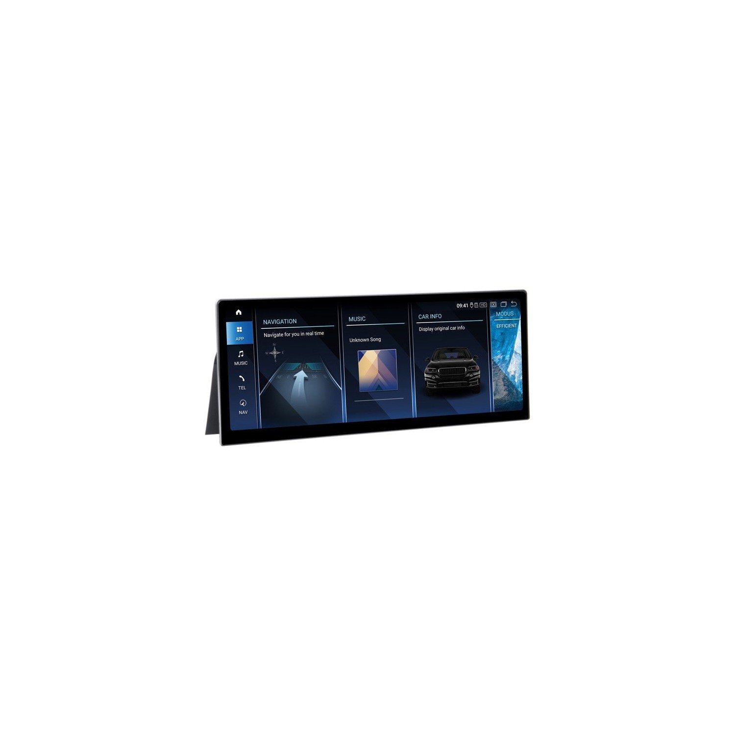 Pantalla ultra fina 12.3" GPS BMW Serie 5 E60 2004 - 2010 Android 13 LTE TR3961