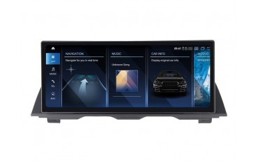 Head unit ultra thin screen 12.3" GPS BMW Serie 5 F10 2010 - 2017 Android 13 TR3951