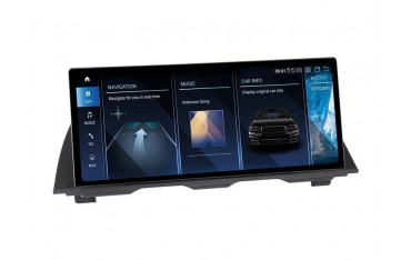 Head unit ultra thin screen 12.3" GPS BMW Serie 5 F10 2010 - 2017 Android 13 TR3951