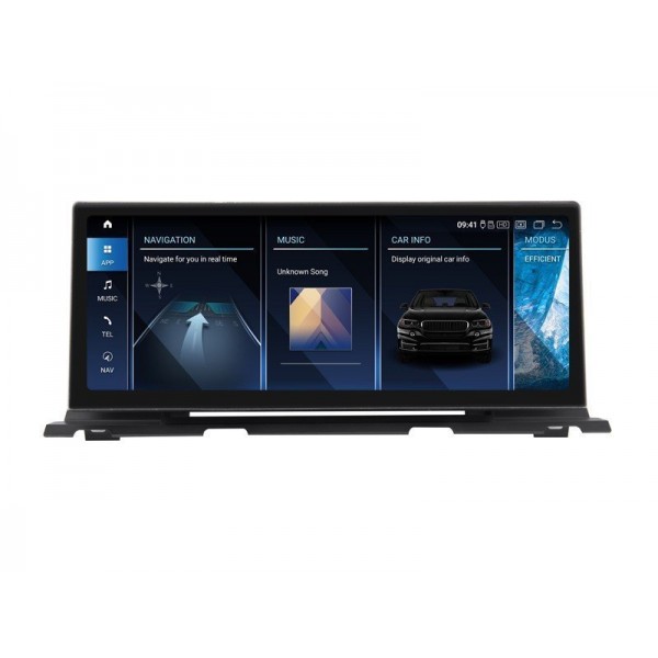 Head unit ultra thin screen 12.3" GPS BMW 6 Series F06 Android 13 TR3964