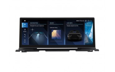 Head unit ultra thin screen 12.3" GPS BMW 6 Series F06 Android 13 TR3964