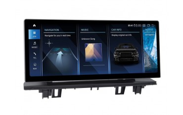 Head unit ultra thin screen 12.3" GPS BMW X1 SERIES F48 Android 13 TR3966