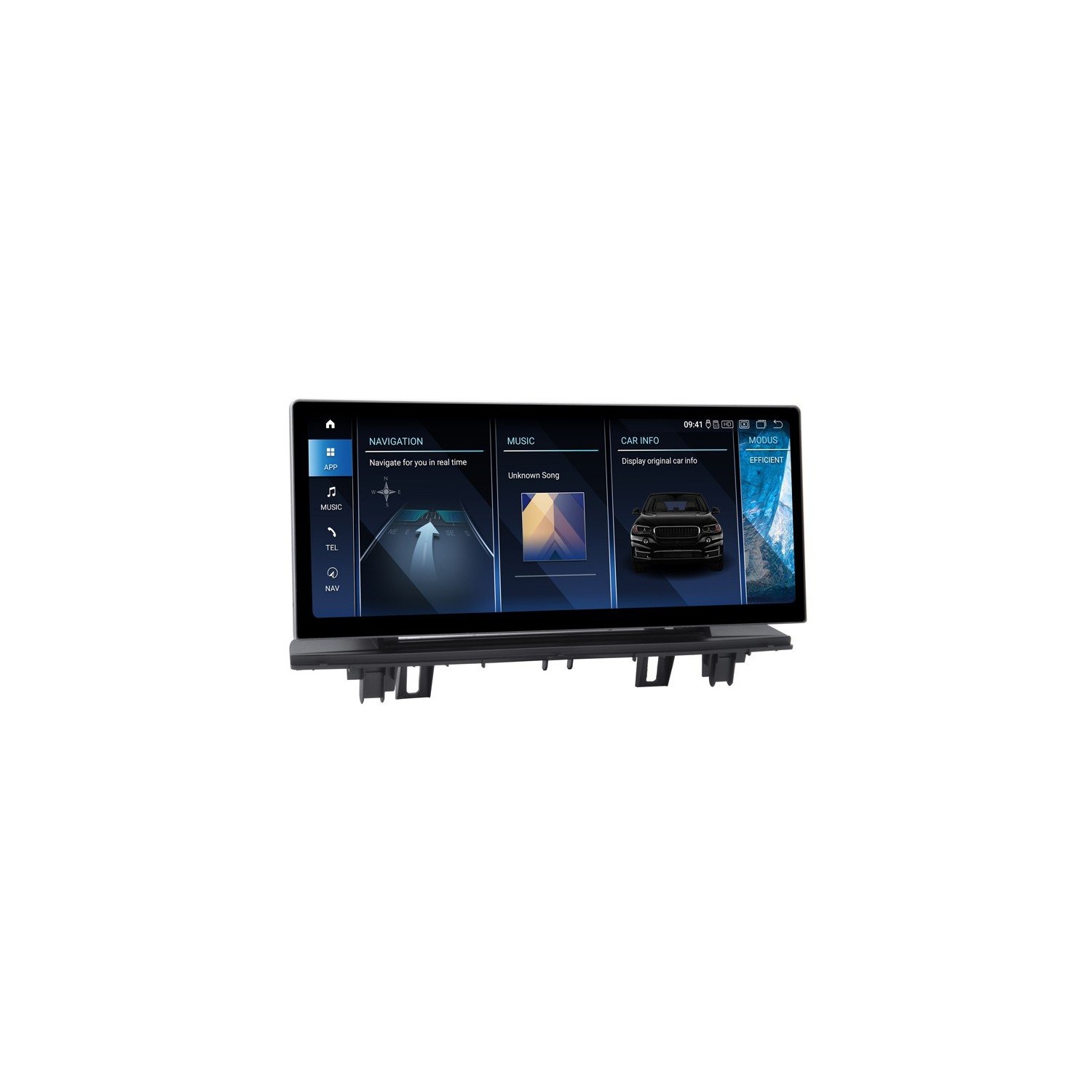 Head unit ultra thin screen 12.3" GPS BMW X1 SERIES F48 Android 13 TR3966
