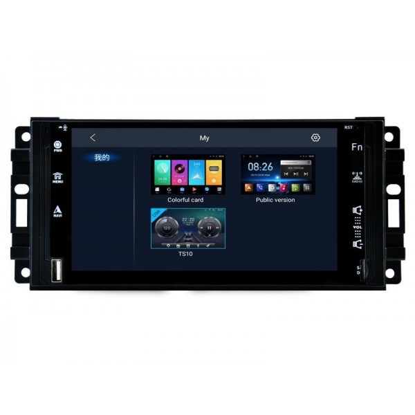 Special head unit Android Jeep Wrangler 1999 - 2014