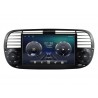 Radio navegador GPS compatible con Fiat 500 2010 - 2015