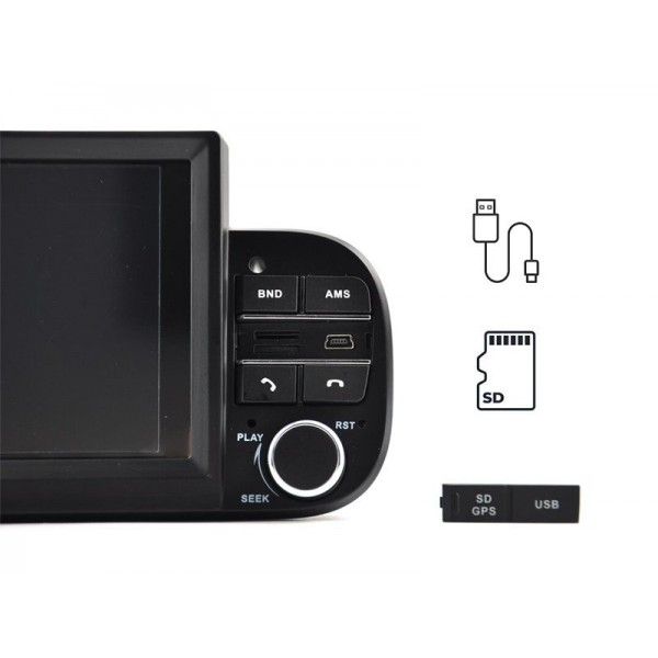 Radio navegador GPS compatible con  Fiat PANDA 2013 - 2020