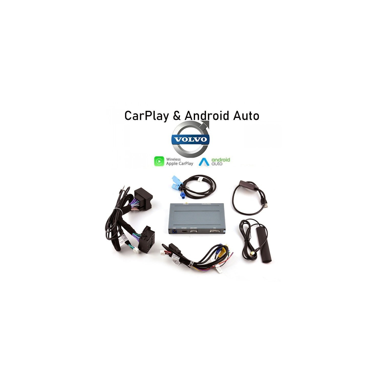Interface Carplay & Android Auto Volvo wireless TR4008