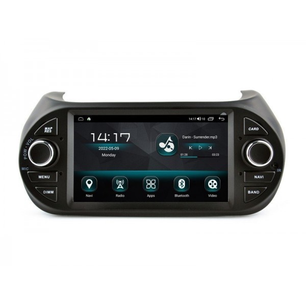 Radio head unit Fiat Fiorino, Fiat Qubo, Citroen Nemo, Peugeot Bipper 2008 - 2017 ANDROID 14 TR4011