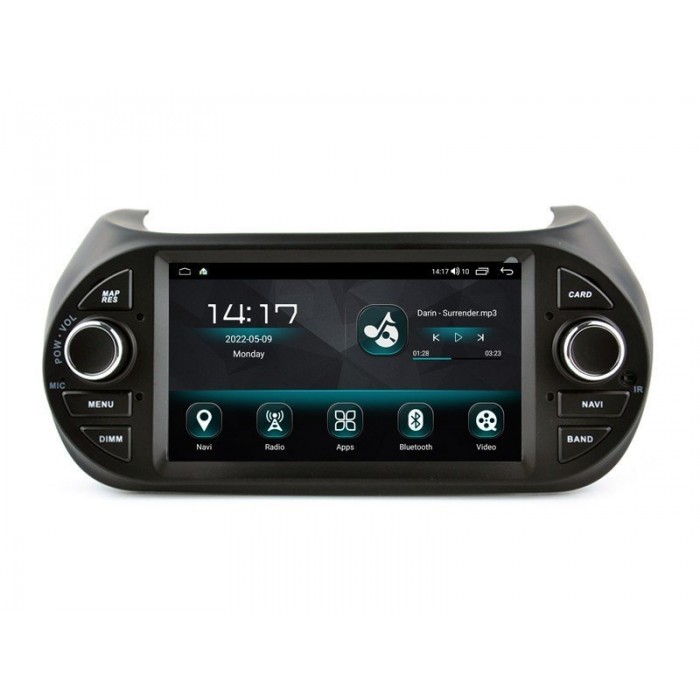 Radio head unit Fiat Fiorino, Fiat Qubo, Citroen Nemo, Peugeot Bipper 2008 - 2017 ANDROID 14 TR4011