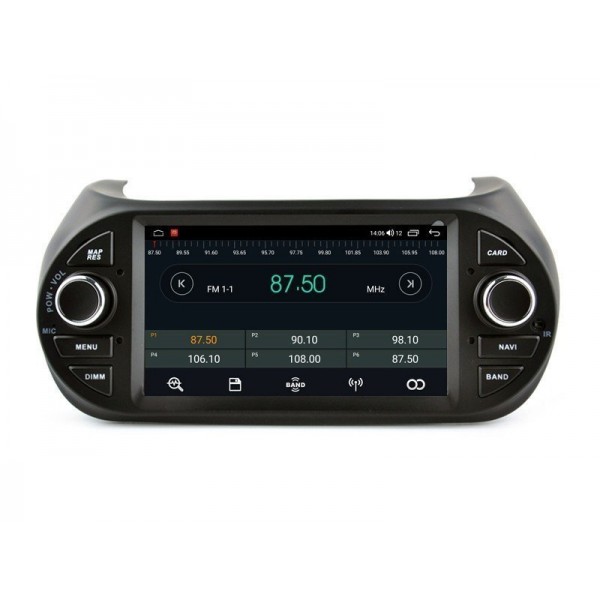 Radio head unit Fiat Fiorino, Fiat Qubo, Citroen Nemo, Peugeot Bipper 2008 - 2017 ANDROID 14 TR4011