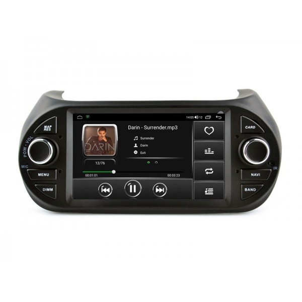 Radio head unit Fiat Fiorino, Fiat Qubo, Citroen Nemo, Peugeot Bipper 2008 - 2017 ANDROID 14 TR4011