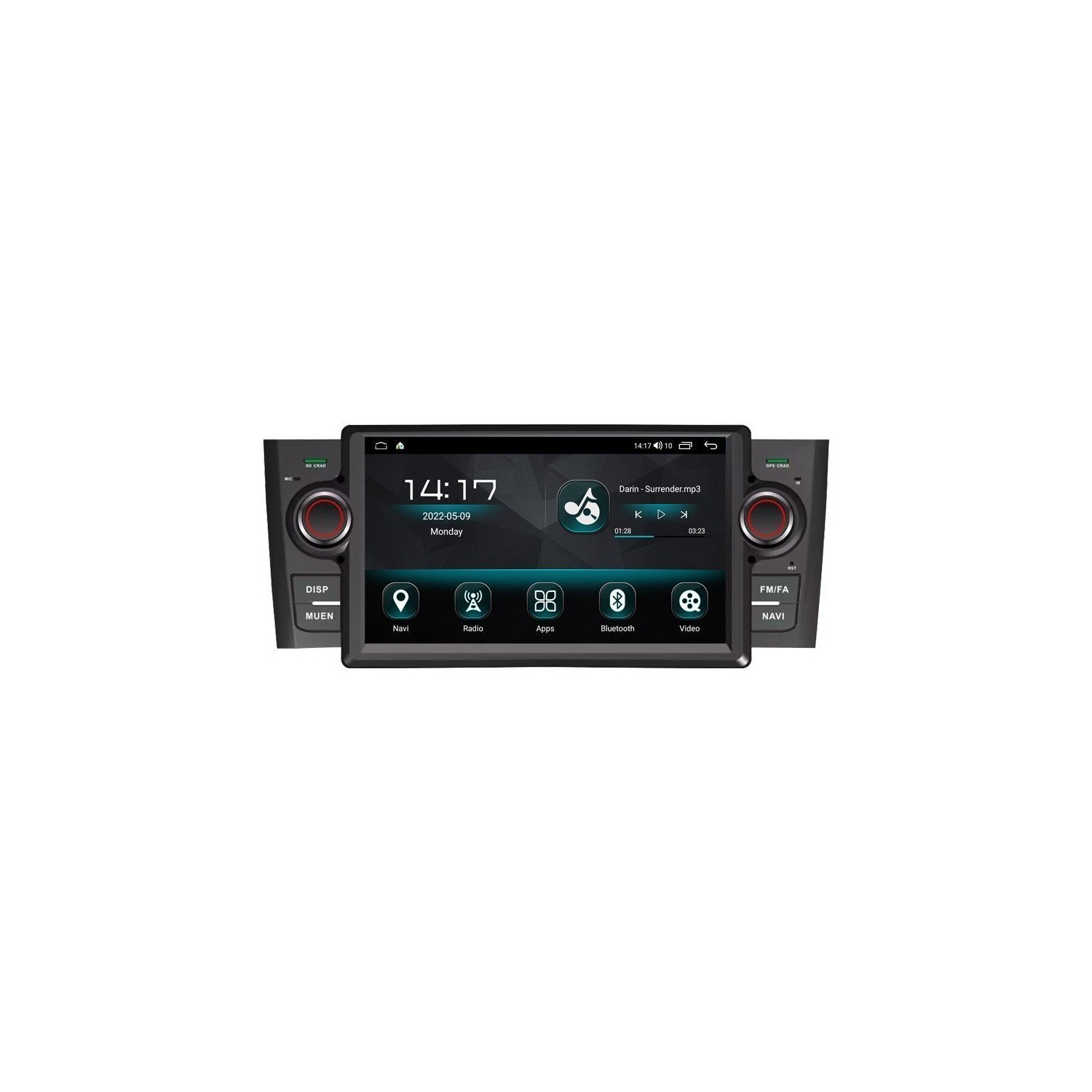 Radio head unit Fiat Linea, Fiat Grande Punto 2007 - 2012 ANDROID 14 TR4012