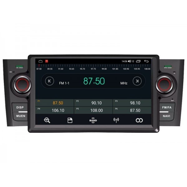 Radio head unit Fiat Linea, Fiat Grande Punto 2007 - 2012 ANDROID 14 TR4012
