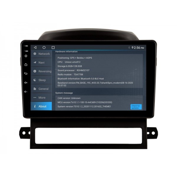 Radio navegador GPS Chevrolet captiva 2006-2011 pantalla 10.1 Android 14 TR4015