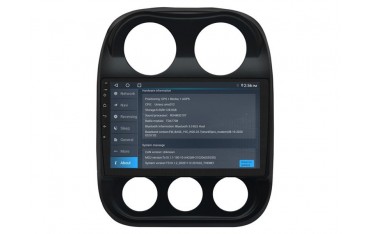 Radio GPS head unit Jeep Compass Patriot 2009-2016 screen 10.1 Android 14 TR4021