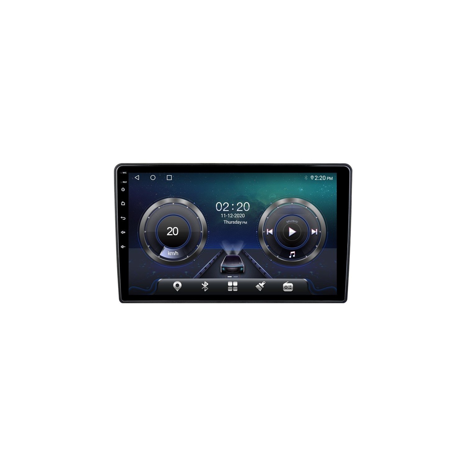 Radio navegador GPS Citroen C5 2008-2017 pantalla 10.1 Android 14 TR4022