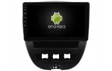 Radio GPS head unit Peugeot 107, Toyota Aygo, Citroen C1 2005 - 2014 screen 10.1 Android 14 TR4024