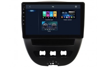 Radio GPS head unit Peugeot 107, Toyota Aygo, Citroen C1 2005 - 2014 screen 10.1 Android 14 TR4024