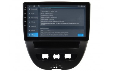 Radio GPS head unit Peugeot 107, Toyota Aygo, Citroen C1 2005 - 2014 screen 10.1 Android 14 TR4024