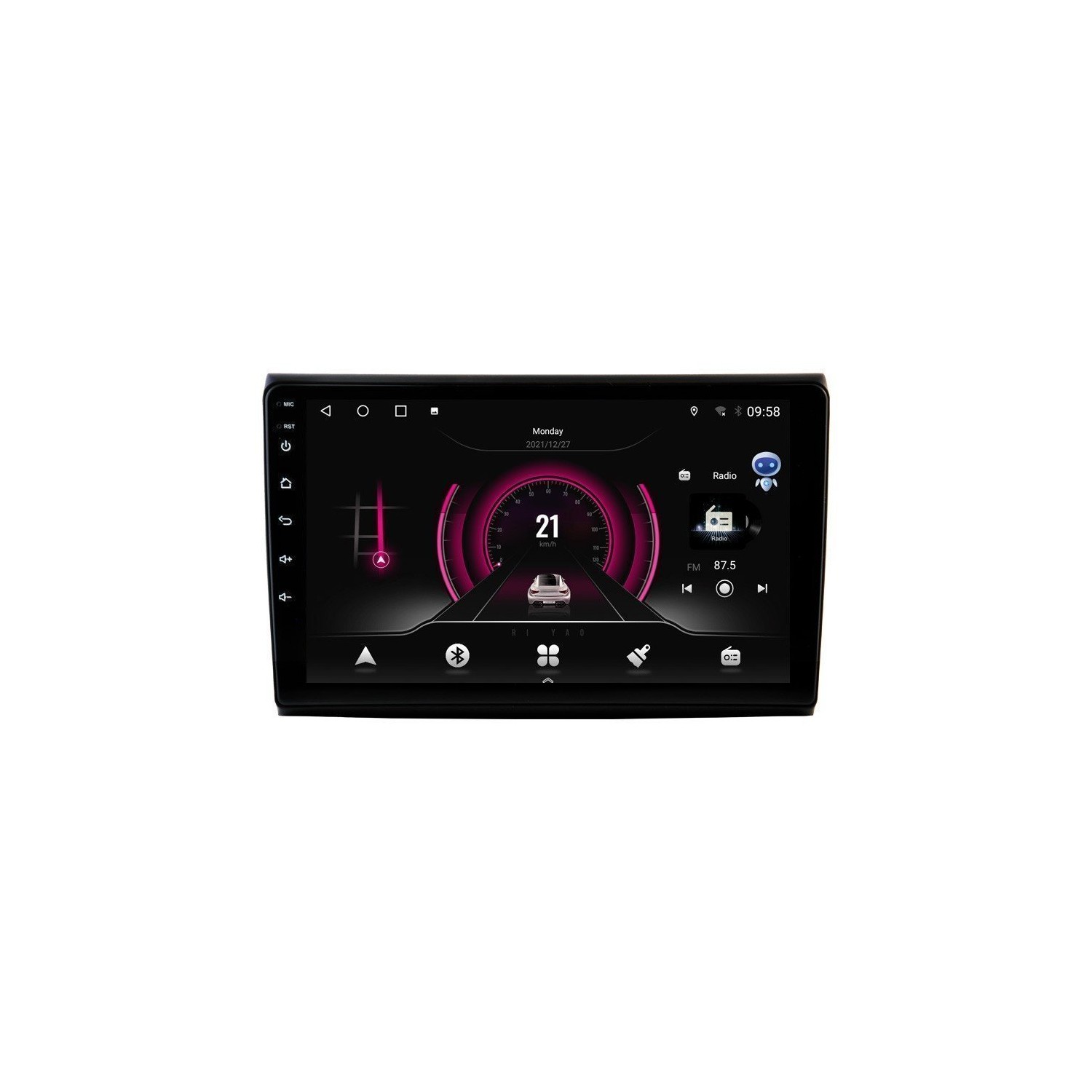 Radio navegador GPS Fiat Bravo 2007 - 2012 pantalla 10.1 Android 14 TR4026