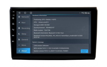 Radio GPS head unit Fiat Bravo 2007 - 2012 screen 10.1 Android 14 TR4026