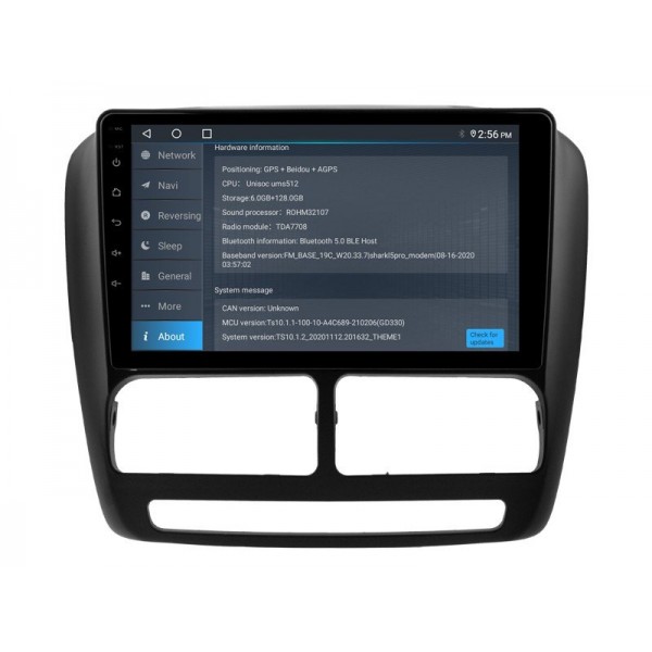 Radio navegador GPS Fiat Doblo 2010 - 2015, Opel Combo 2011 - 2018 pantalla 10.1 Android 14 TR4027