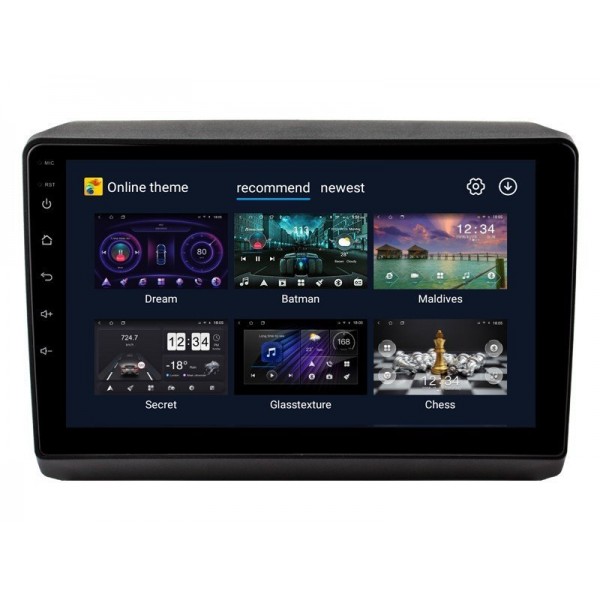 Radio navegador GPS Fiat Ducato, Peugeot Boxer, Citroen Jumper 2016 - 2022 pantalla 10.1 Android 14 TR4028