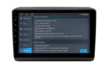 Radio GPS head unit Fiat Ducato, Peugeot Boxer, Citroen Jumper 2016 - 2022  screen 10.1 Android 14 TR4028