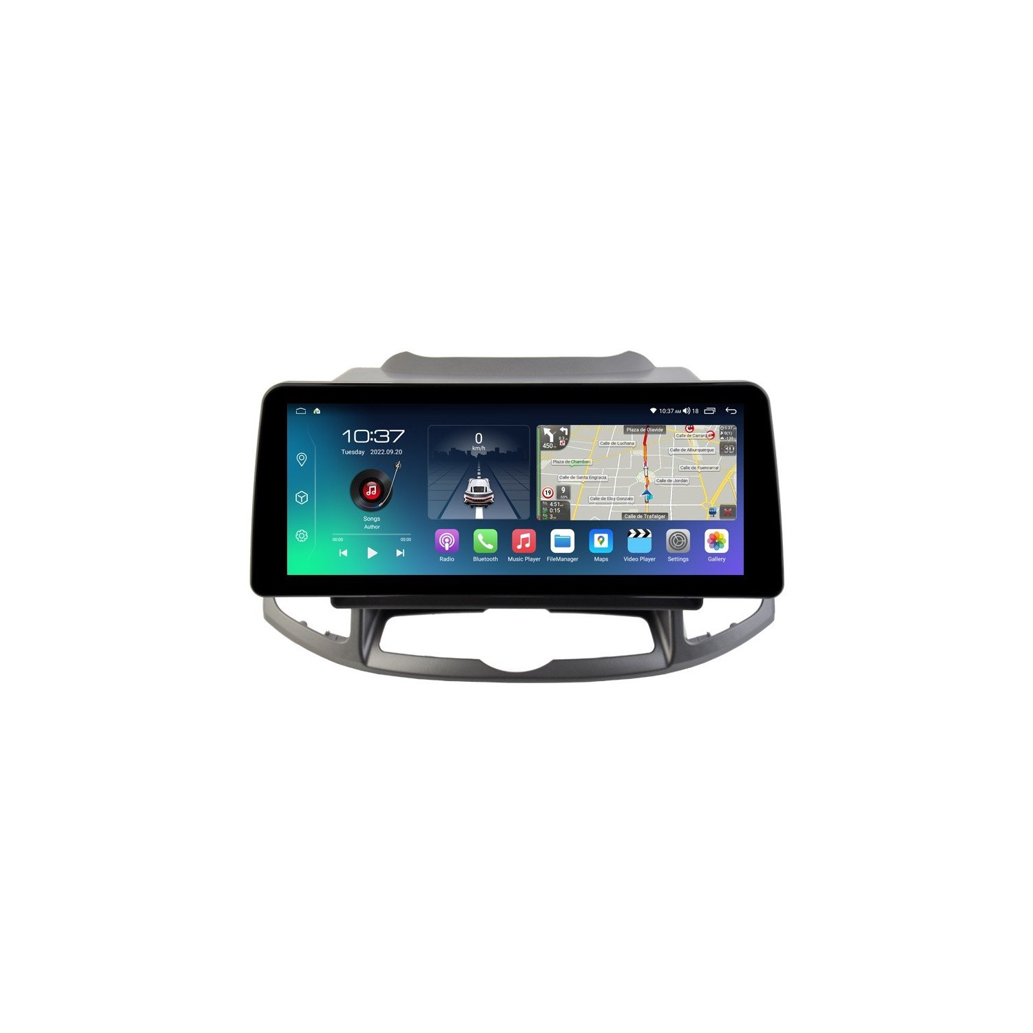 Head unit ultra thin screen 12.3" GPS Chevrolet Captiva (2012-2017) Android 13 TR4032