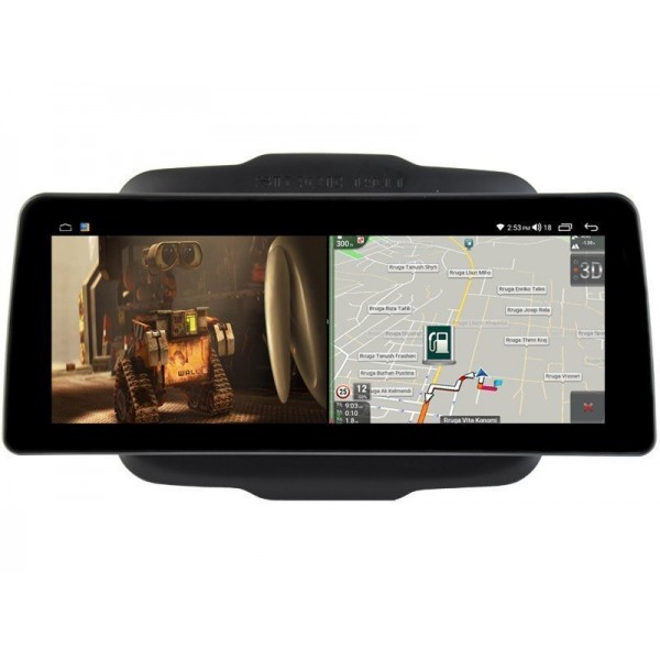 Head unit ultra thin screen 12.3" GPS Jeep Renegade 2016-2020 Android 13 TR4033