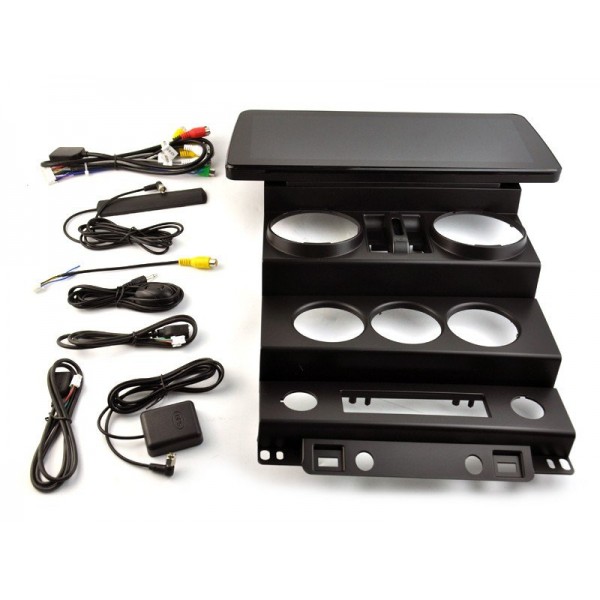 Head unit ultra thin screen 12.3" GPS Jeep Wrangler Unlimited 3 JK 2008-2010 Android 13 TR4034