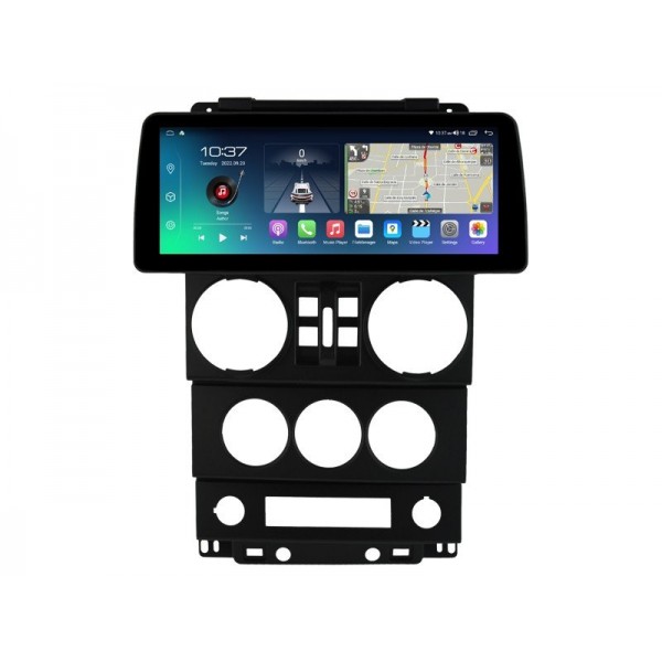 Head unit ultra thin screen 12.3" GPS Jeep Wrangler Unlimited 3 JK 2008-2010 Android 13 TR4034