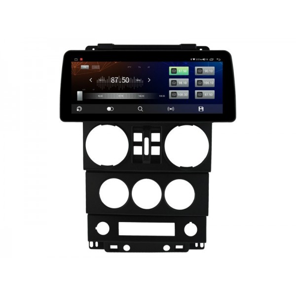 Head unit ultra thin screen 12.3" GPS Jeep Wrangler Unlimited 3 JK 2008-2010 Android 13 TR4034