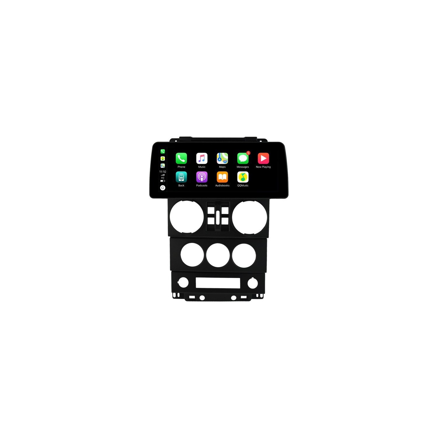 Head unit ultra thin screen 12.3" GPS Jeep Wrangler Unlimited 3 JK 2008-2010 Android 13 TR4034