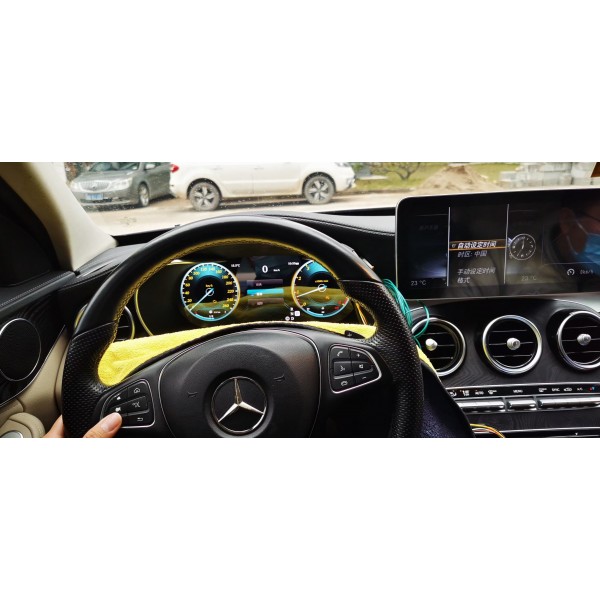 Digital instrument cluster cockpit Mercedes Benz W205 & GLC 2014 - 2021 TR4037