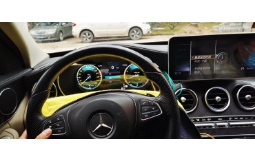 Digital instrument cluster cockpit Mercedes Benz W205 & GLC 2014 - 2021 TR4037