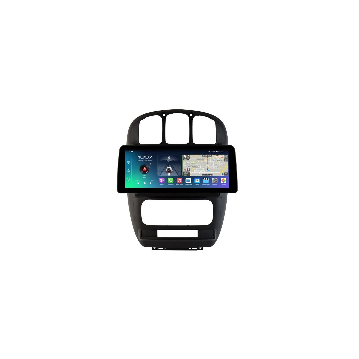 Head unit ultra thin screen 12.3" GPS Chrysler Grand Voyager RS 2000- 2012 Android 13 TR4044
