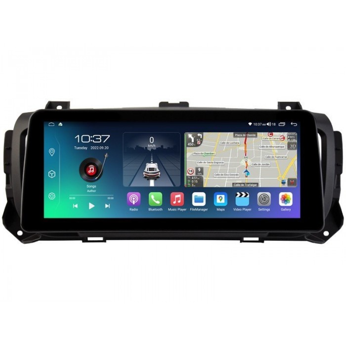 Head unit ultra thin screen 12.3" GPS Audi A3 8p 2003 - 2012Citroen Jumpy 3 Android 13 TR4040
