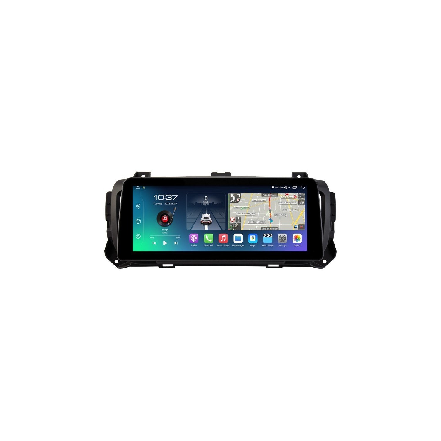 Head unit ultra thin screen 12.3" GPS Audi A3 8p 2003 - 2012Citroen Jumpy 3 Android 13 TR4040
