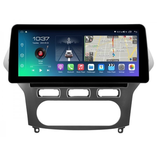 Head unit ultra thin screen 12.3" GPS Ford Mondeo MK4 2006-2010 Android 13 TR4048