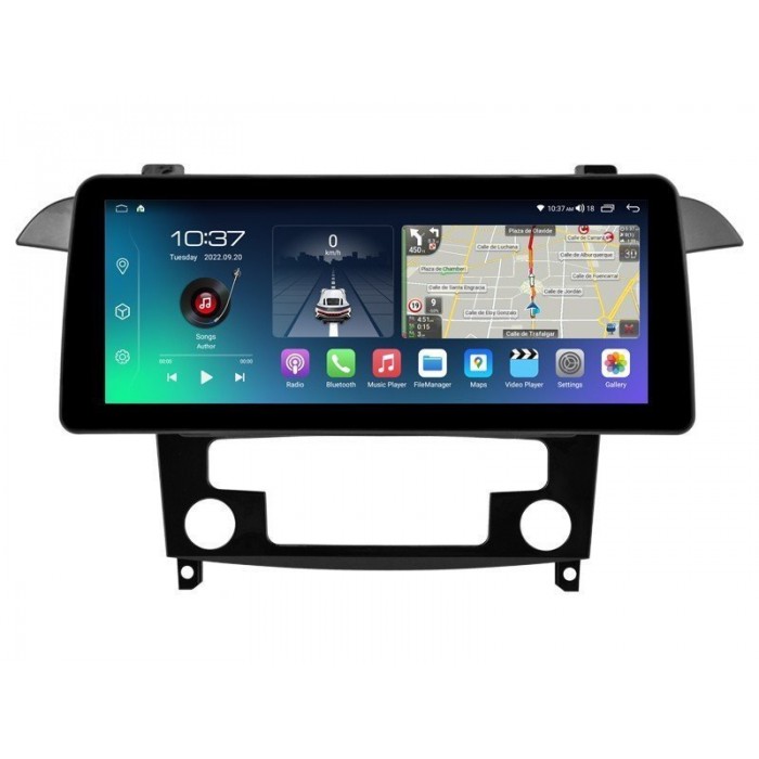 Head unit ultra thin screen 12.3" GPS Ford S-Max 2007-2015 Android 13 TR4049