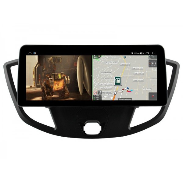 Pantalla ultra fina 12.3" GPS Ford Tourneo Custom, Ford Transit 2012-2021 Android 13 4G LTE TR4050