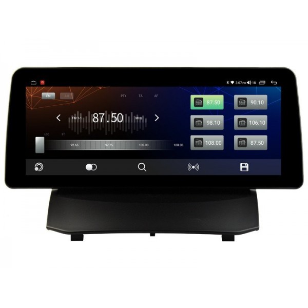 Head unit ultra thin screen 12.3" GPS Ford Fiesta MK7 2009-2011 Android 13 TR4052